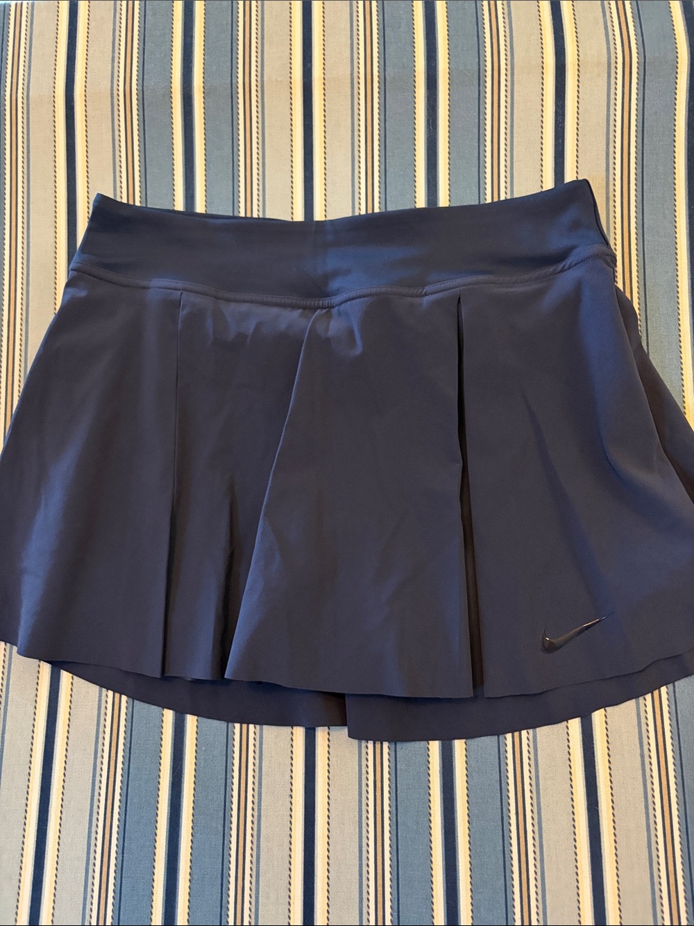 Nike Women's Navy Pleated Athletic Skirt